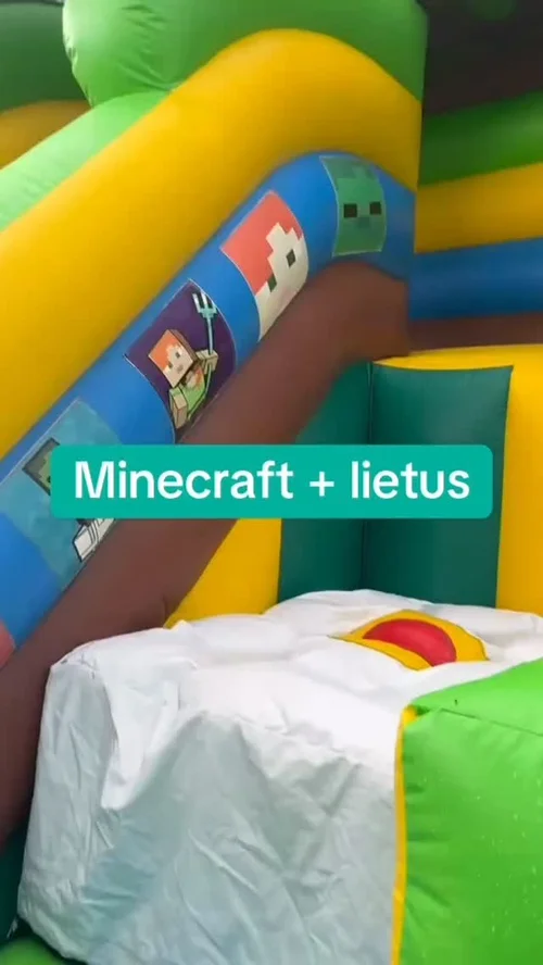 Minecraft + lietus